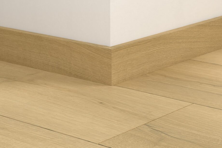 Põrandaliist tamm Quick-Step Brushed Oak Beige LVT vinüülparketile, veekindel, 12x58x2400 mm