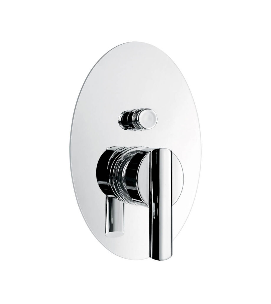 Seinasisene dušisegisti Emmevi Elly 41019, 2 väljundit, nupplüliti, kroom Seinasisene dušisegisti Emmevi Elly 41019, 2 väljundit, nupplüliti, kroom