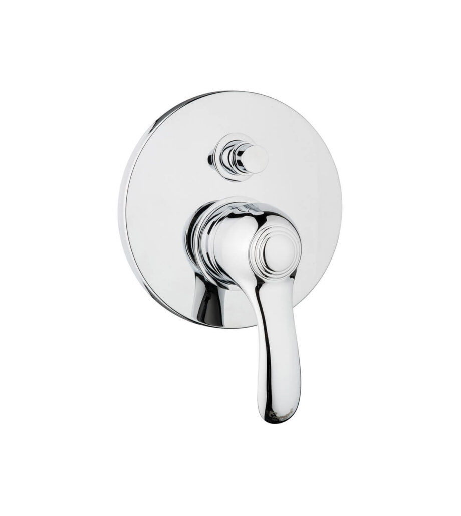 Seinasisene dušisegisti Emmevi Harmony 22019, 2 väljundit, nupplüliti, kroom