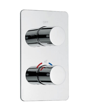 Seinasisene termostaatsegisti Emmevi Piper 45329, 3 väljundit, kroom