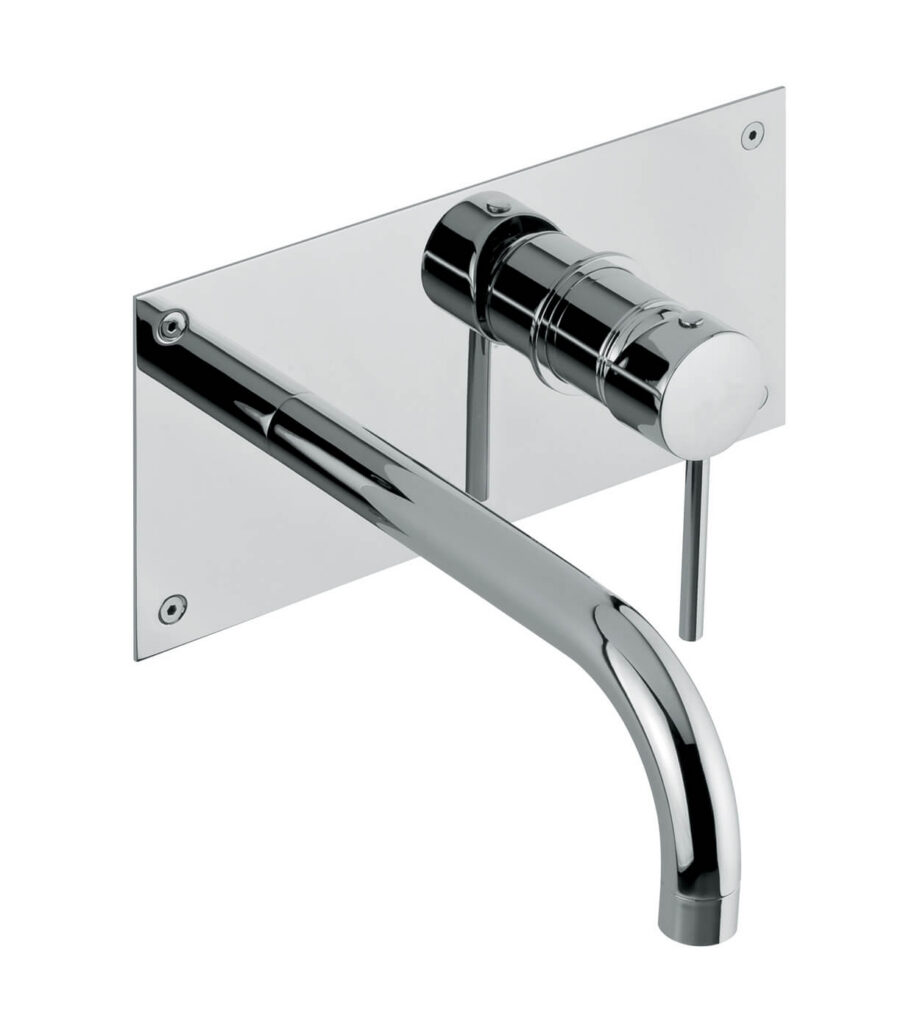 Seinasisene valamusegisti Emmevi Piper 45053, ühtse plaadiga, kroom