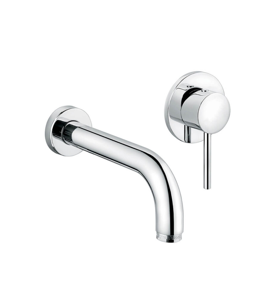 Seinasisene valamusegisti Emmevi Piper 45055, ühtse plaadiga, kroom