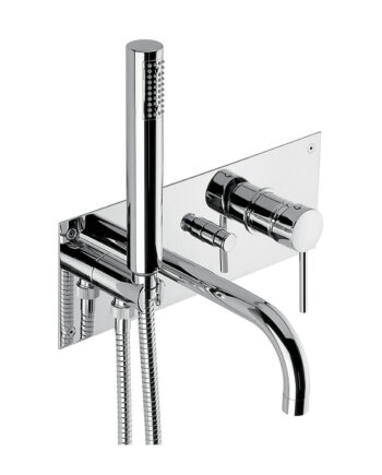 Seinasisene vannisegisti Emmevi Piper 45051 tila ja käsidušiga, kroom