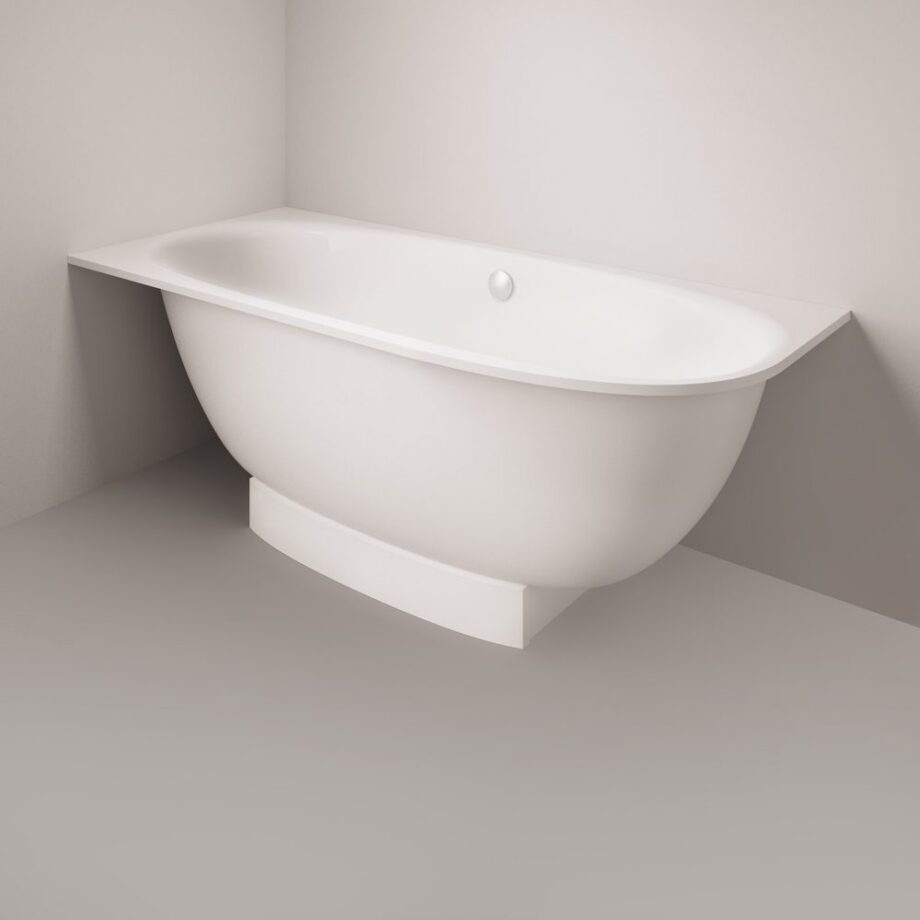Sisseehitatav kivivann PAA VERSO D 170x75 cm, kivimass – vaade 4