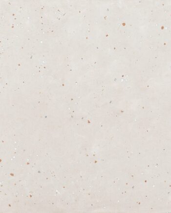 Terrazzo-mustriga keraamiline plaat ABK Moooi Egg Scape Ivory, 120x120 cm, 8,5 mm, matt (naturale)