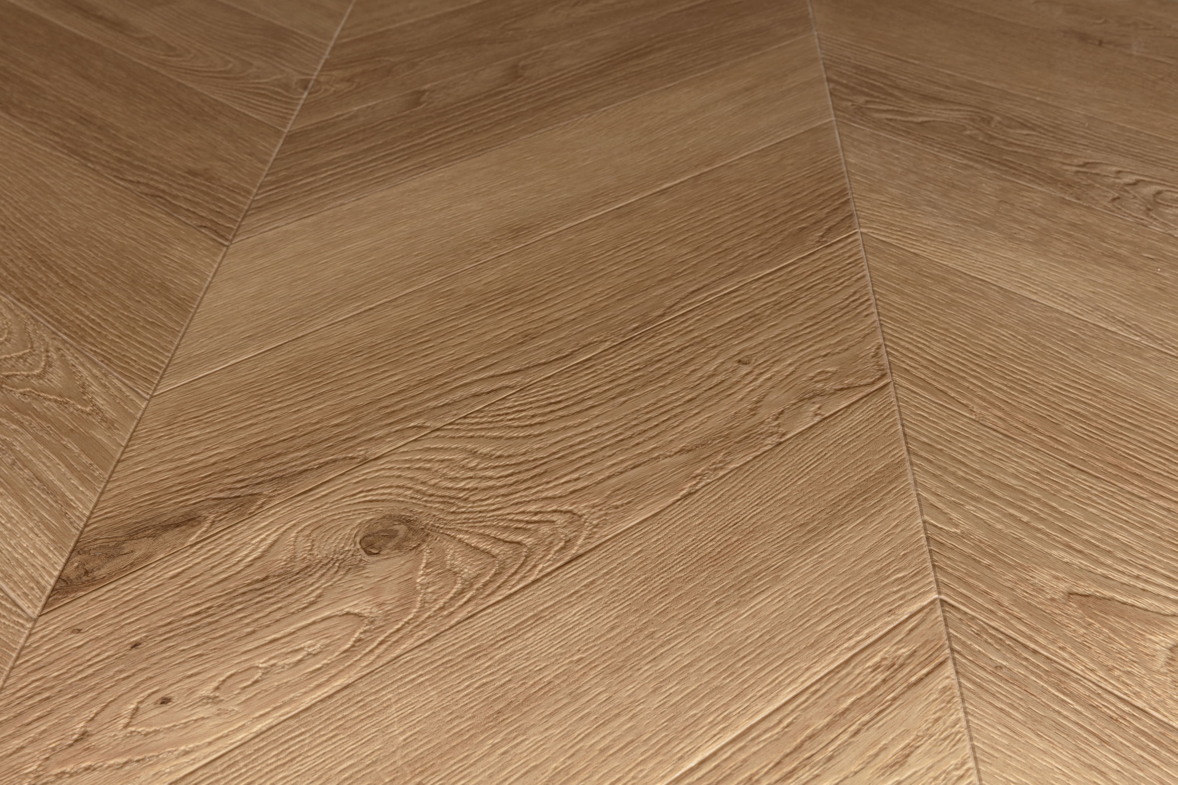 Tugevdatud südamikuga LVT vinüülparkett Floorify Chevron Frieda F719 – vaade 4