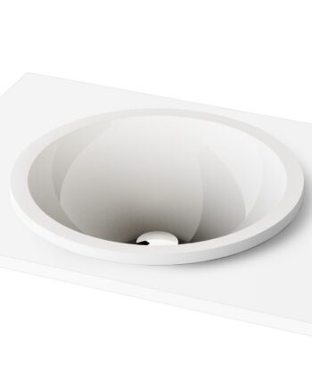 Uputatav valamu PAA ROUND IN Ø44 cm, kivimass