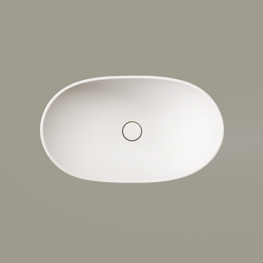 Valamu tööpinnale PAA AMORE 60x37 cm, Silkstone – vaade 2