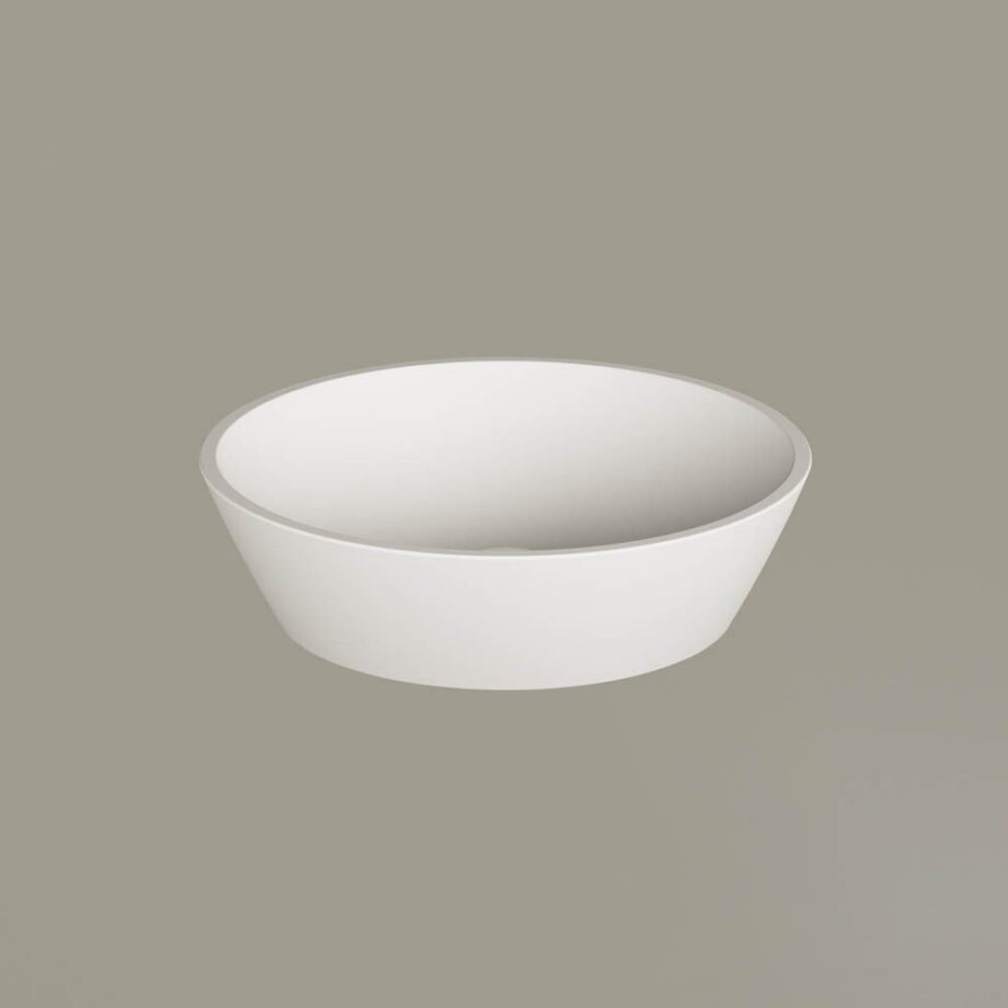 Valamu tööpinnale PAA DECO Ø45 cm, Silkstone – vaade 2 Valamu tööpinnale PAA DECO Ø45 cm, Silkstone – vaade 2
