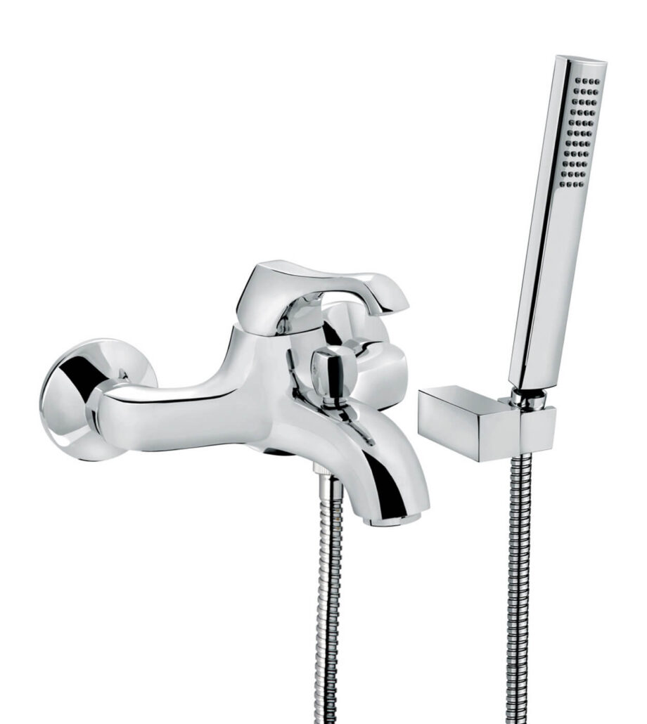 Vannisegisti Emmevi Ares 76001, kroom, segisti + dušikomplekt Vannisegisti Emmevi Ares 76001, kroom, segisti + dušikomplekt
