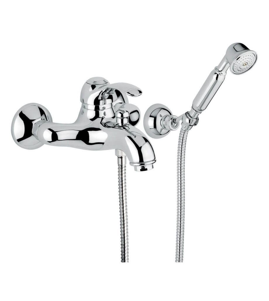 Vannisegisti Emmevi Harmony 22001, kroom, segisti + dušikomplekt Vannisegisti Emmevi Harmony 22001, kroom, segisti + dušikomplekt