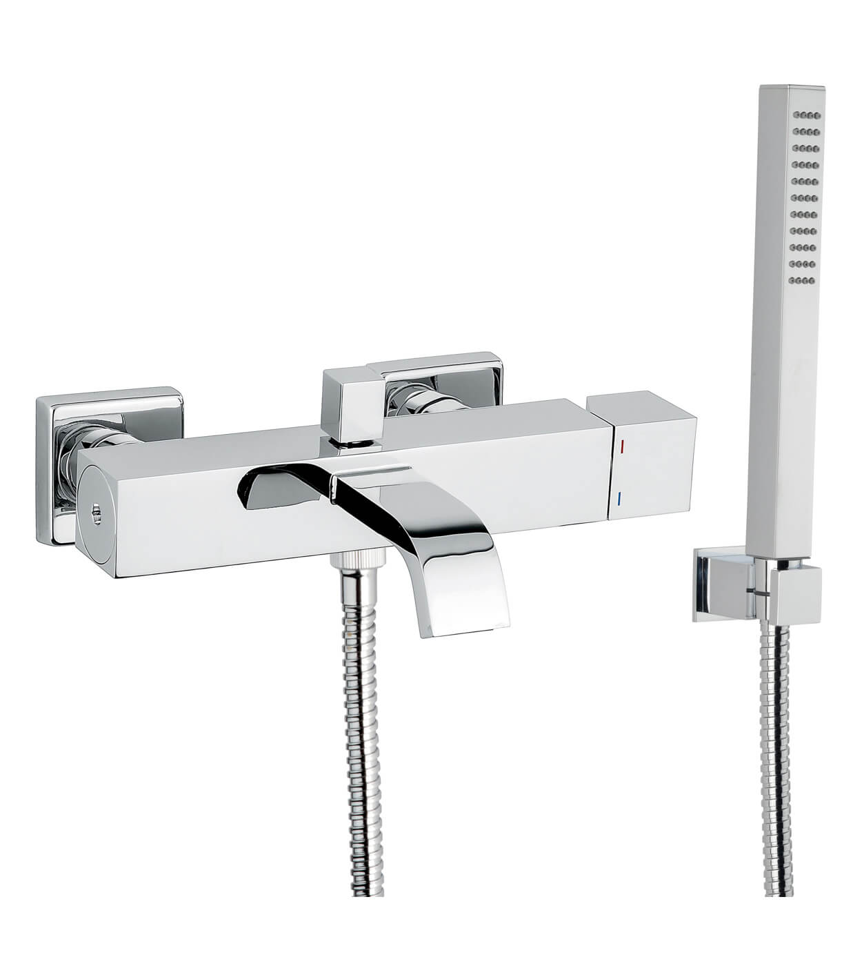 Vannisegisti Emmevi Siris 47001, kroom, varreta käepide, segisti + dušikomplekt