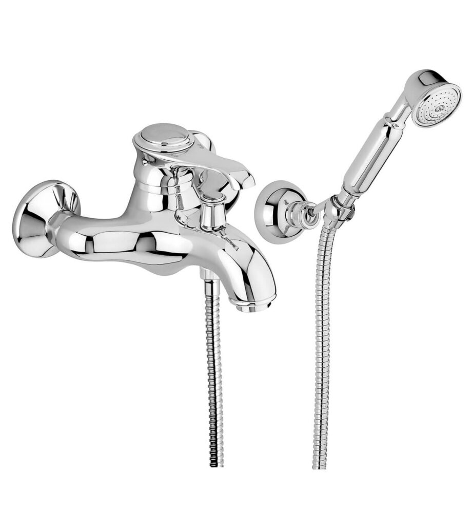 Vannisegisti Emmevi Tiffany 6001, kroom, segisti + dušikomplekt Vannisegisti Emmevi Tiffany 6001, kroom, segisti + dušikomplekt