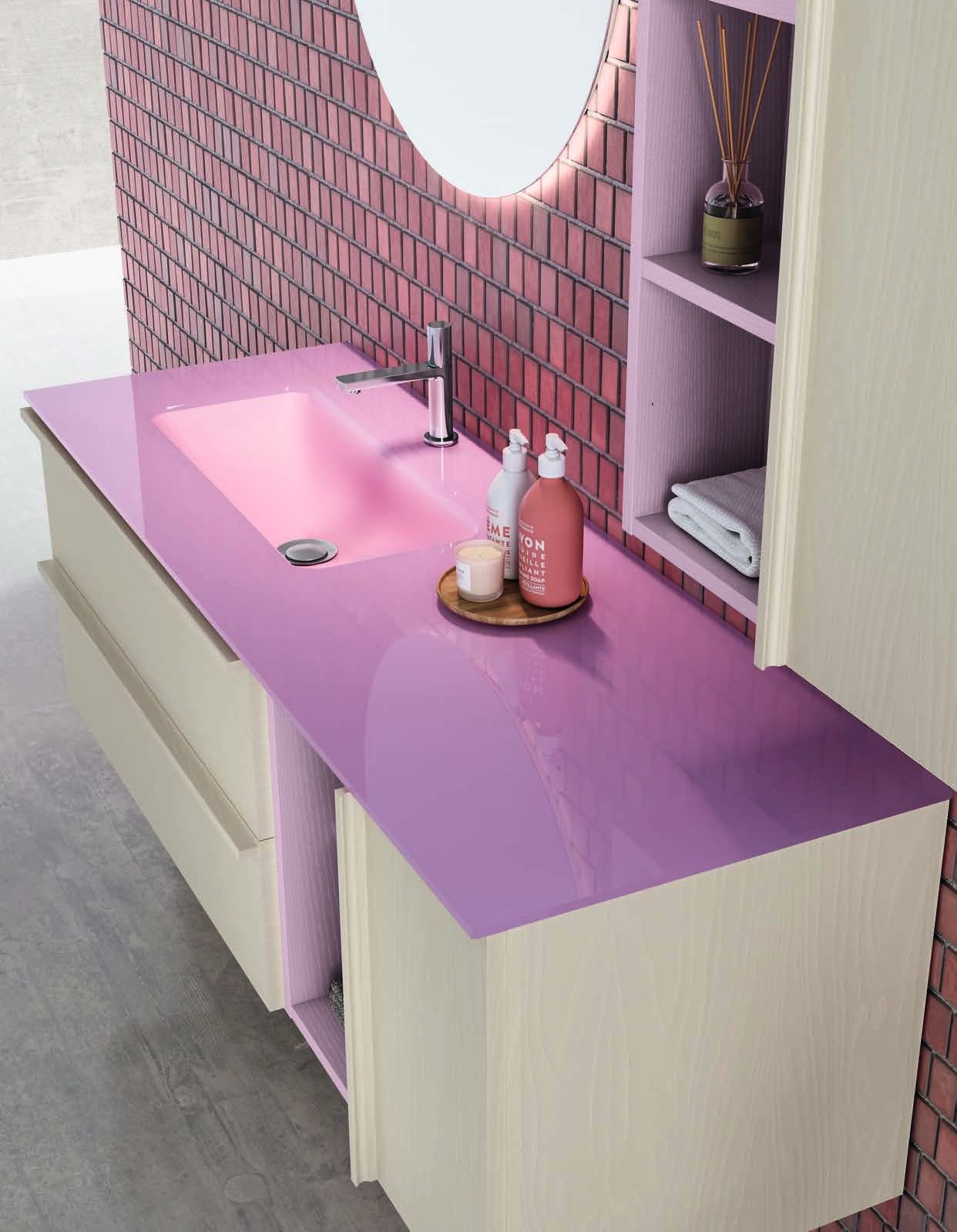 Vannitoamööbel Alchimia Kallima KA08, 150 cm, pergamon-beež – vaade 2