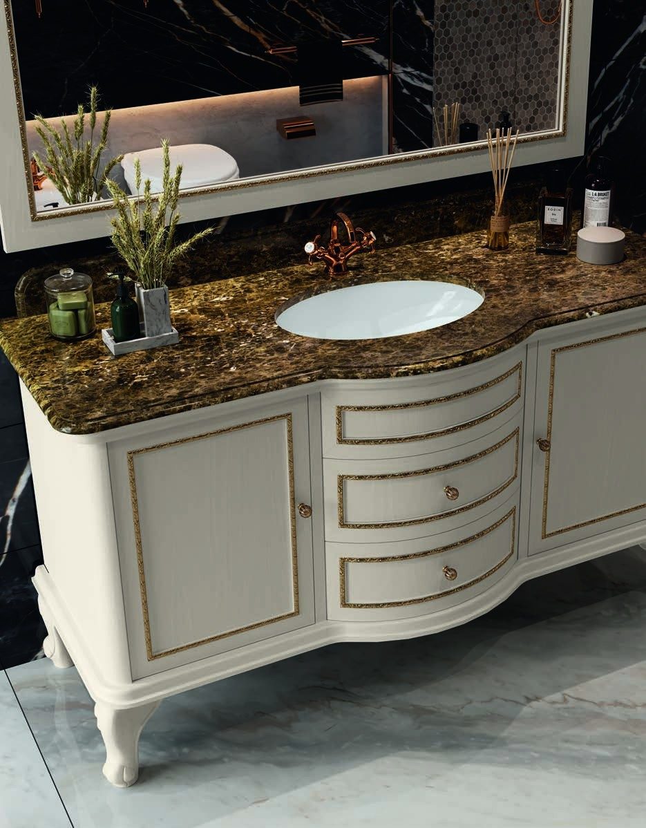Vannitoamööbel Eban Sofia SF02, 150 cm, pergamon-beež – vaade 2
