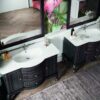 Vannitoamööbel Eban Sofia SF06, 120 cm, must – vaade 2 Vannitoamööbel Eban Sofia SF06, 120 cm, must – vaade 2